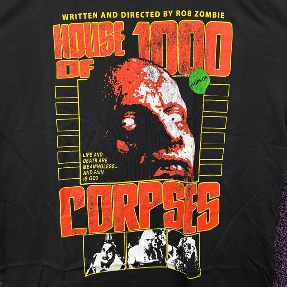 Rob Zombie's House of 1000 Corpses Oversized T-Shirt Size Extra Large - Picture 2 of 4